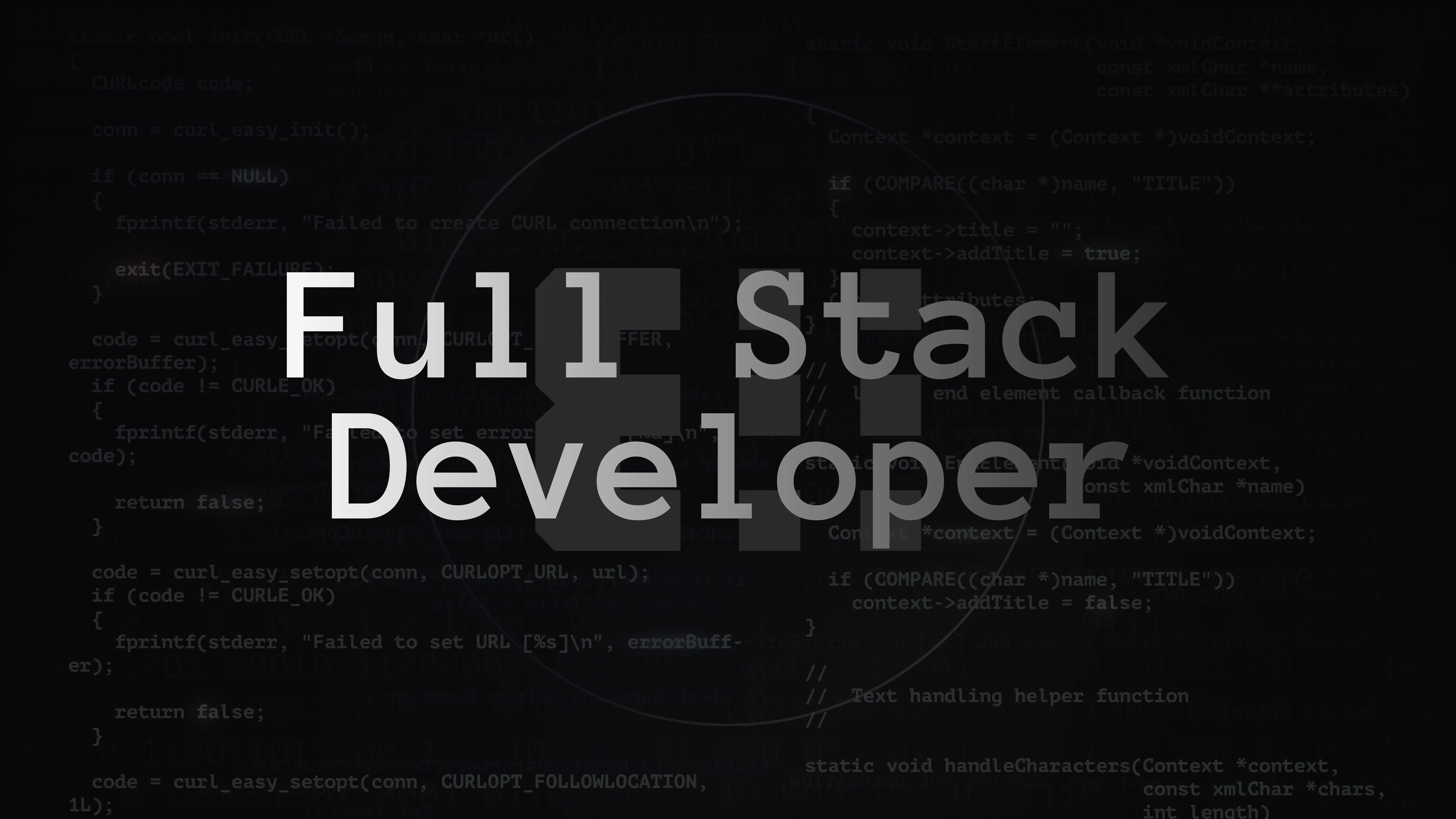 Full Stack Developer